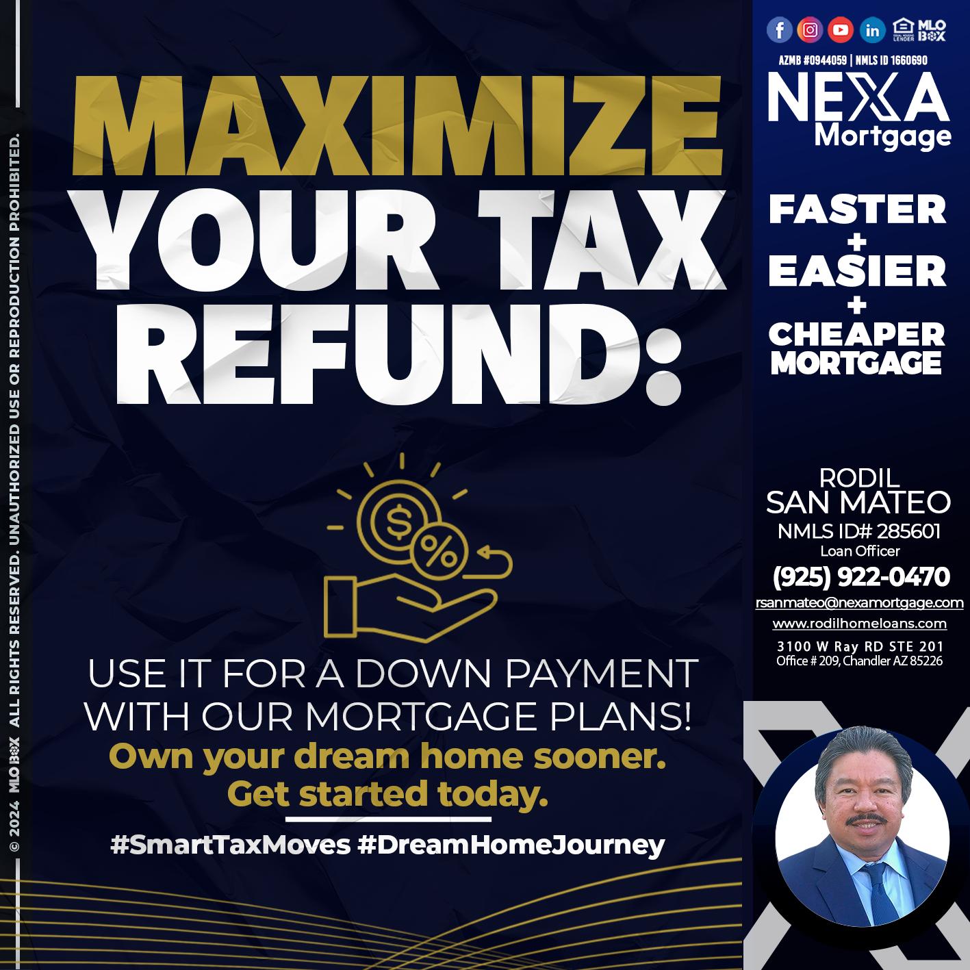 maximize - Rodil San Mateo -Loan Officer